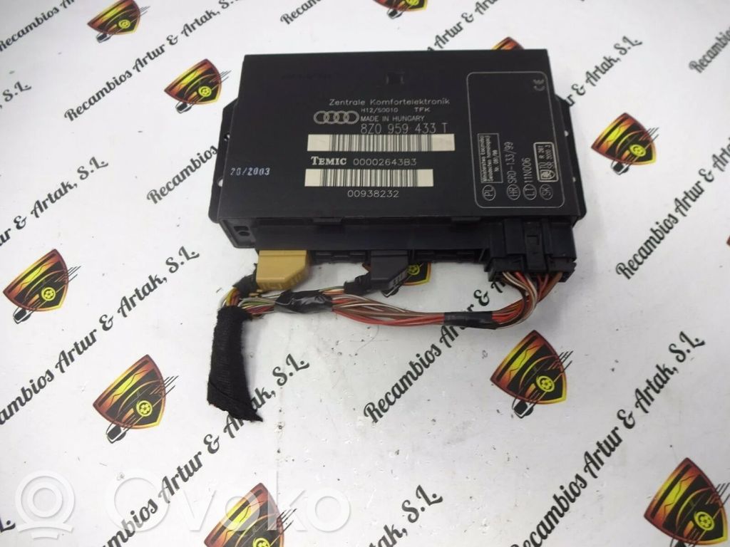 Audi A2 Comfort/convenience module 