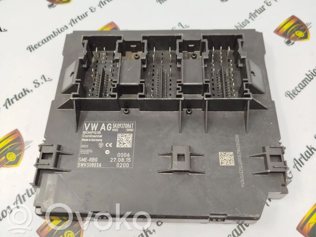 Módulo de fusible   5K0937086T,5WK50803A