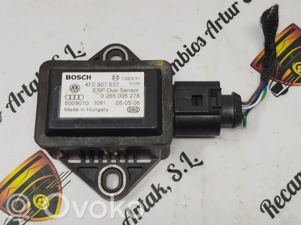 Sensor de ángulo de dirección   4F0907637,0265005278
