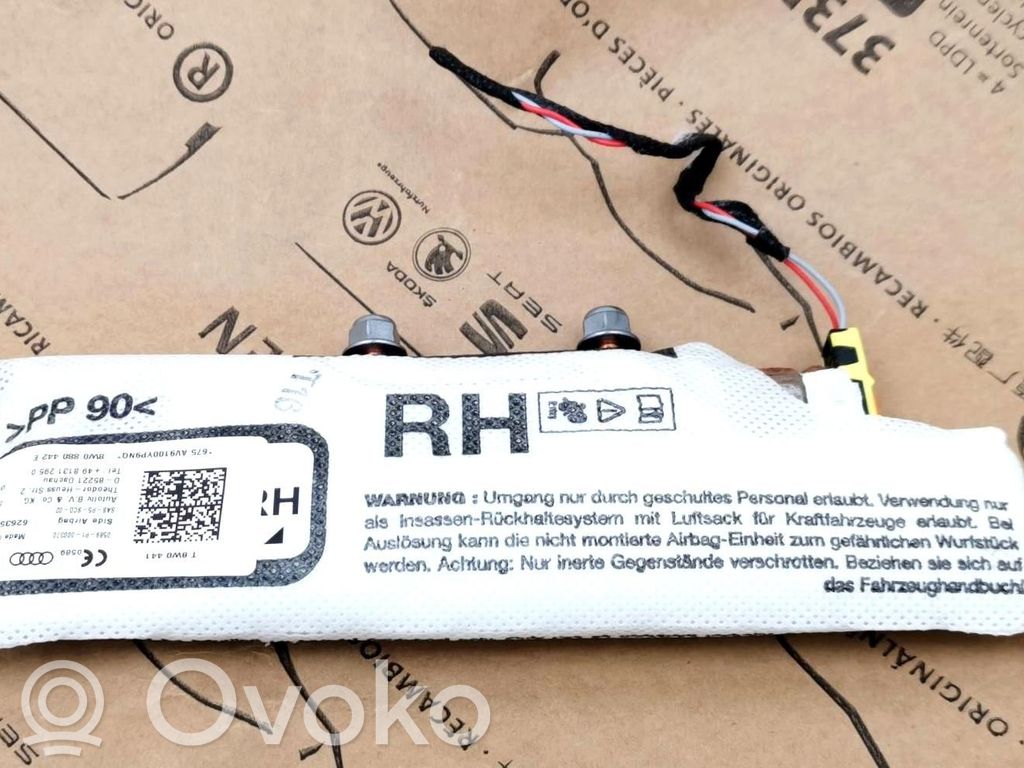 Audi A4 S4 B9 8W Poduszka powietrzna Airbag pasażera 