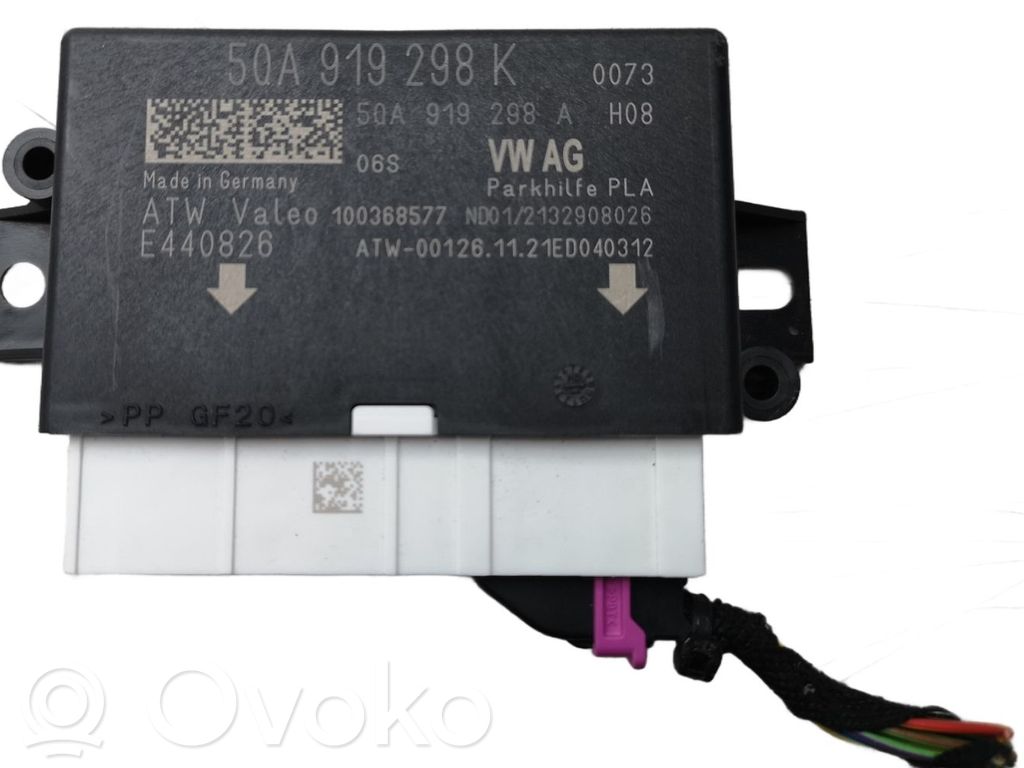 Unité de commande, module PDC aide au stationnement   5QA919298K,5QA919298K,5QA919298A