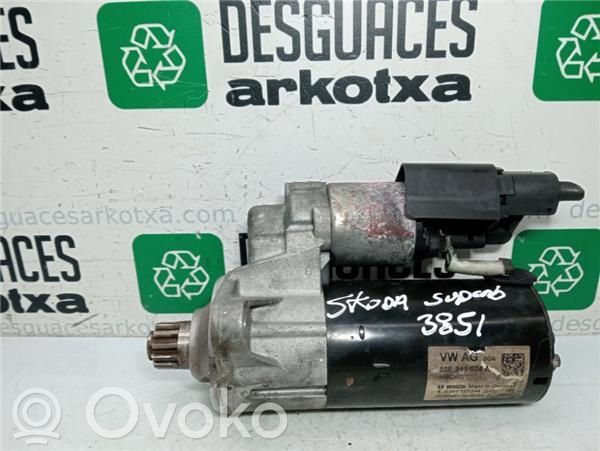 Skoda Superb B6 (3T) Starter motor 