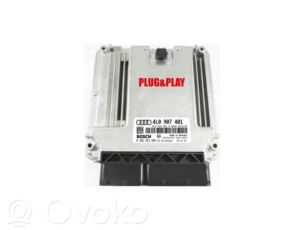 Engine control unit/module   4L0907401,4L0910401,0281013689