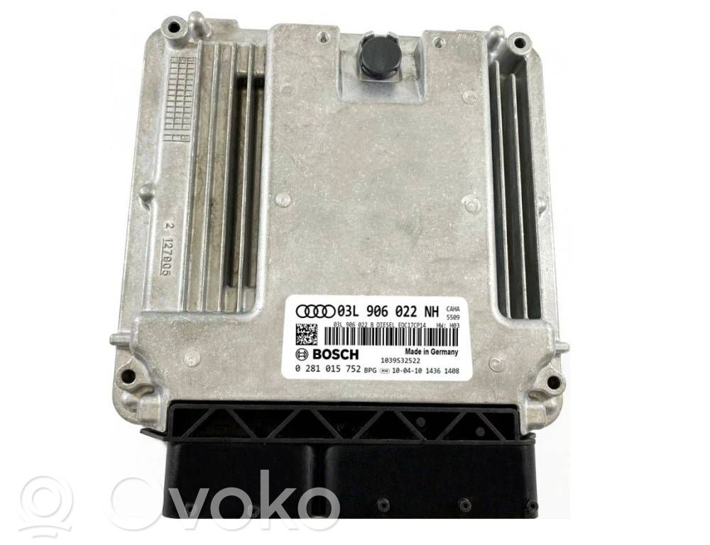 Engine control unit/module ECU   03L906022NH,0281015752