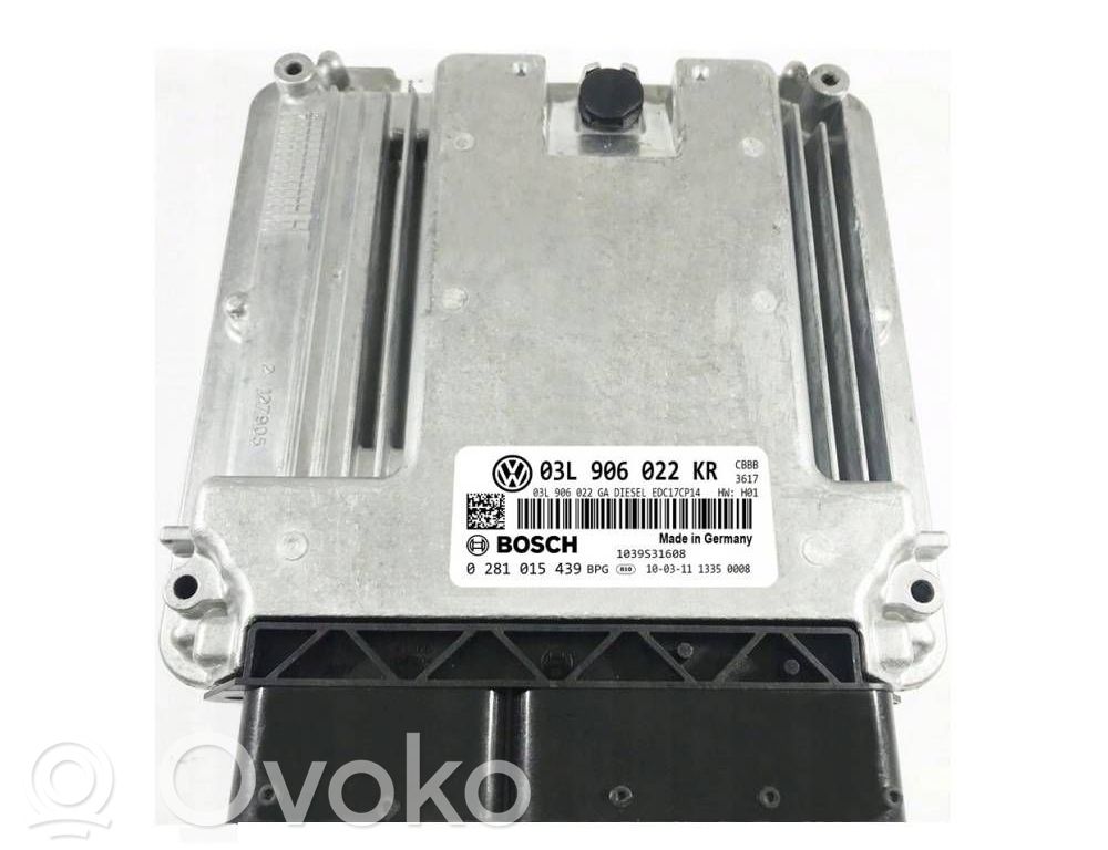 Volkswagen Golf VI Engine control unit/module ECU 