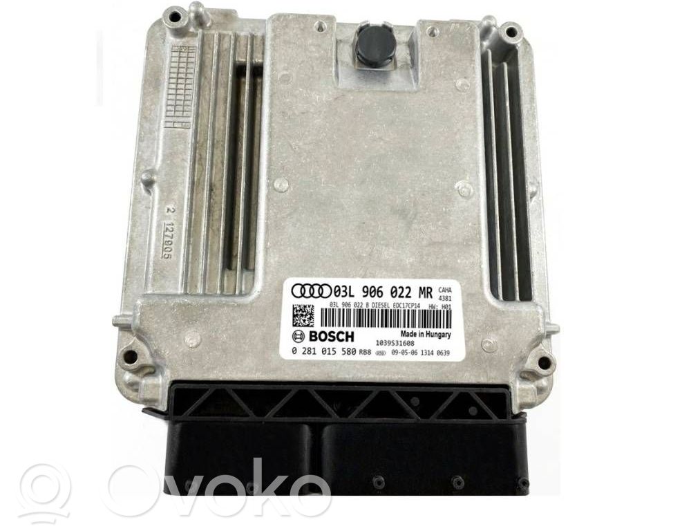 Engine control unit/module   03L906022MR,0281015580