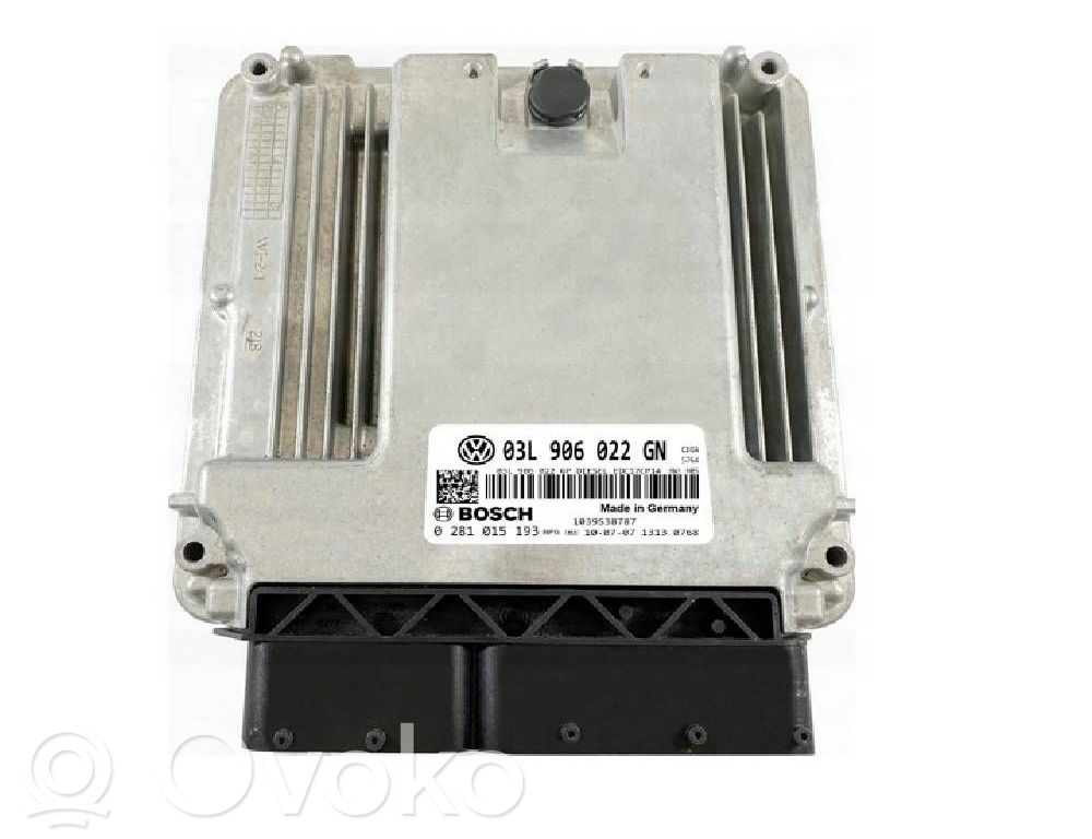 Engine control unit/module   03L906022GN,0281015193
