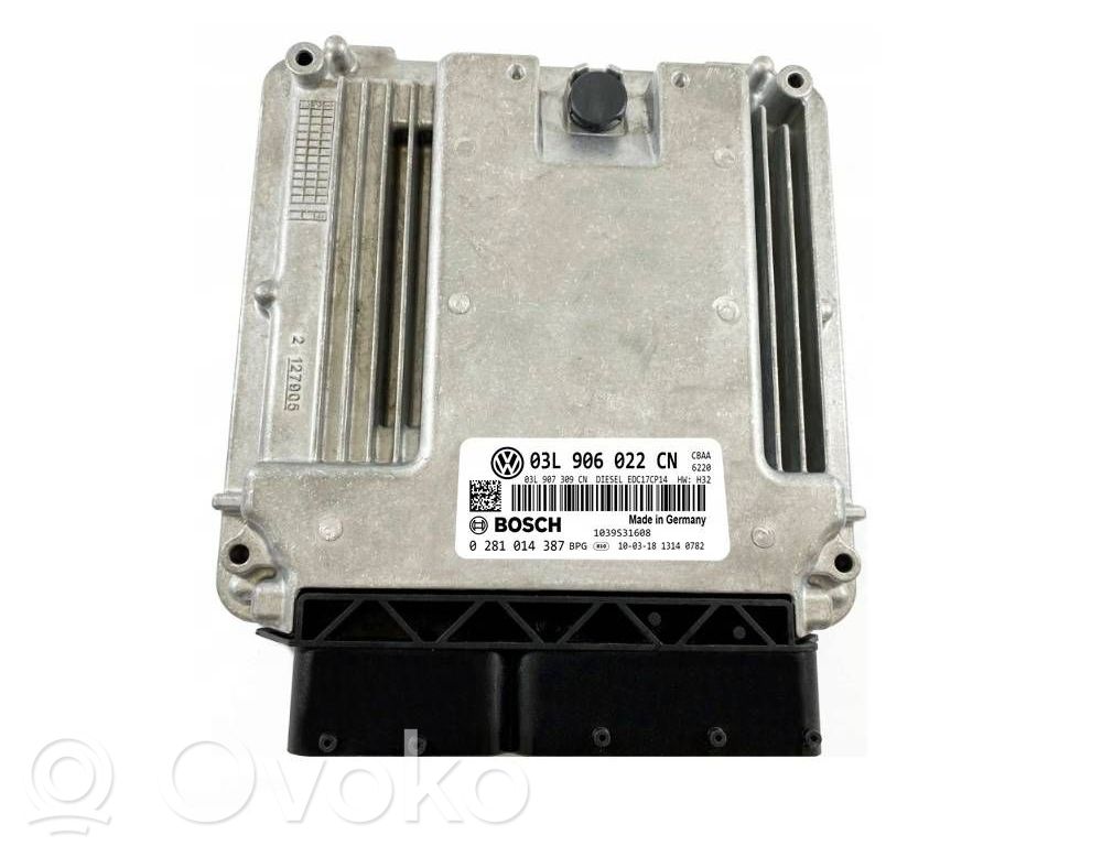 Volkswagen PASSAT B6 Unitate control motor/modul ECU 