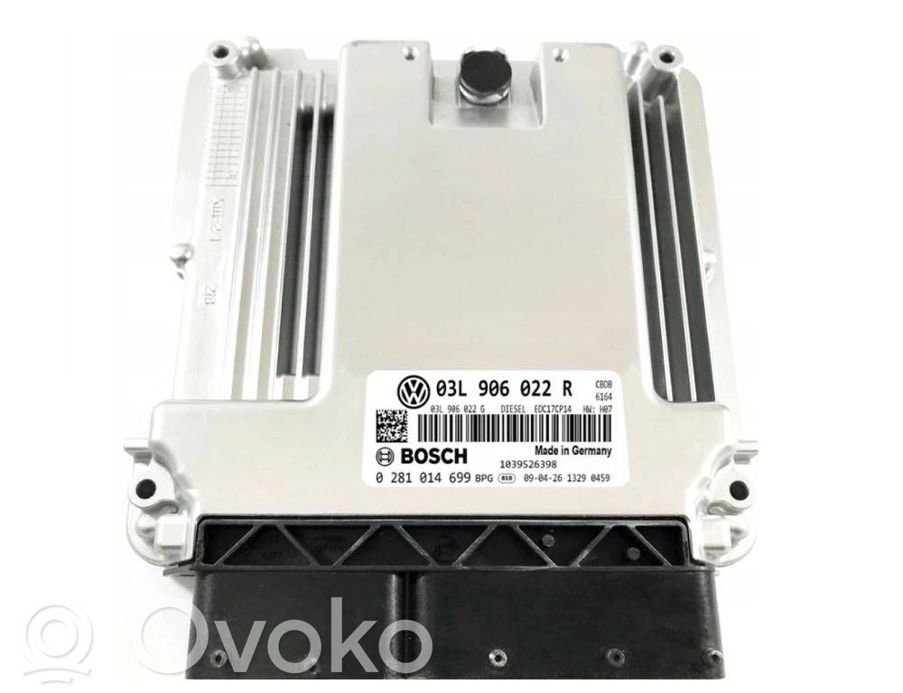 Engine control unit/module   03L906022G,0281014699