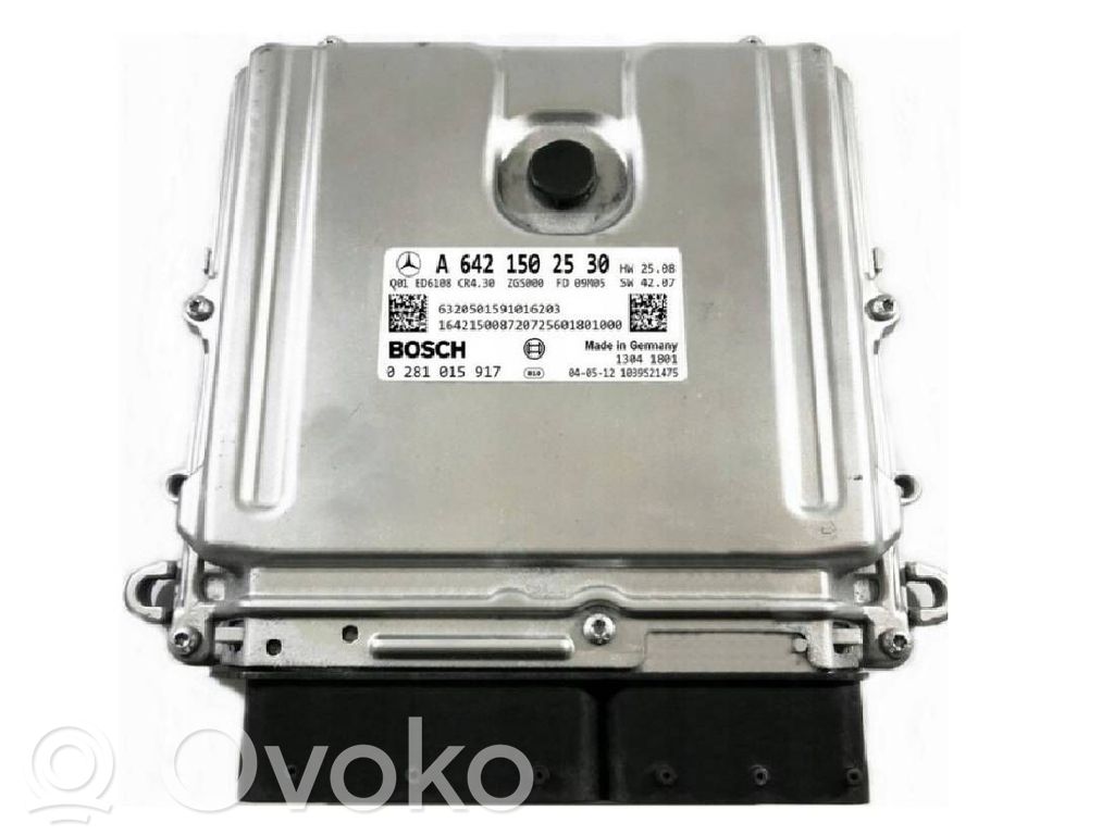 Mercedes-Benz Sprinter W906 Komputer / Sterownik ECU silnika 