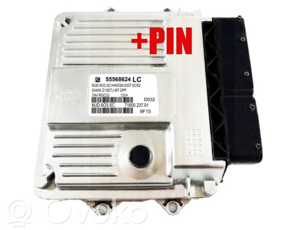 Engine control unit/module ECU   55568624,55568624LC,MJD603SC