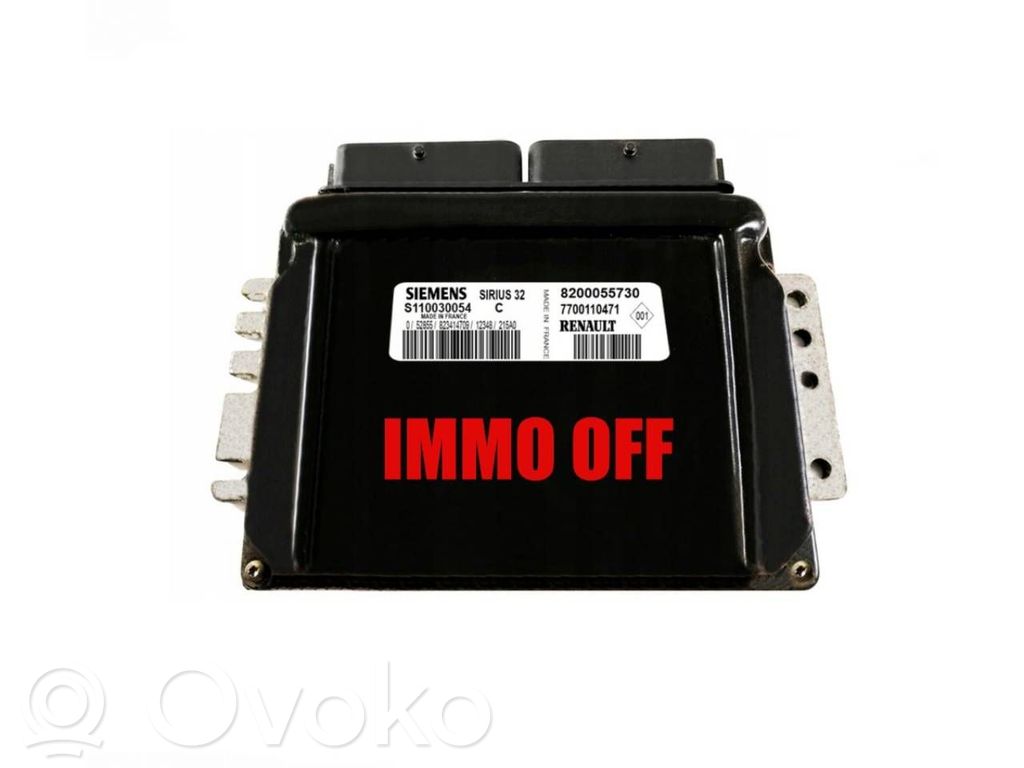 Engine control unit/module   S110030054C,8200055730,S110030054