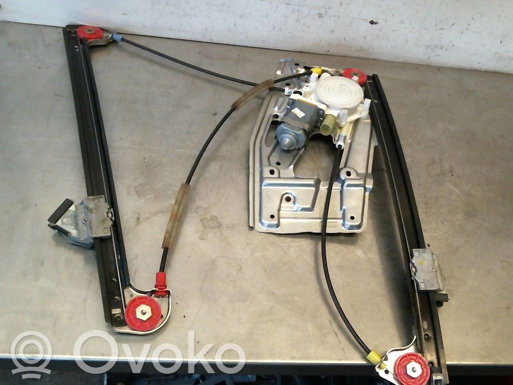 BMW 5 E39 Mechanizm podnoszenia szyby przedniej bez silnika 