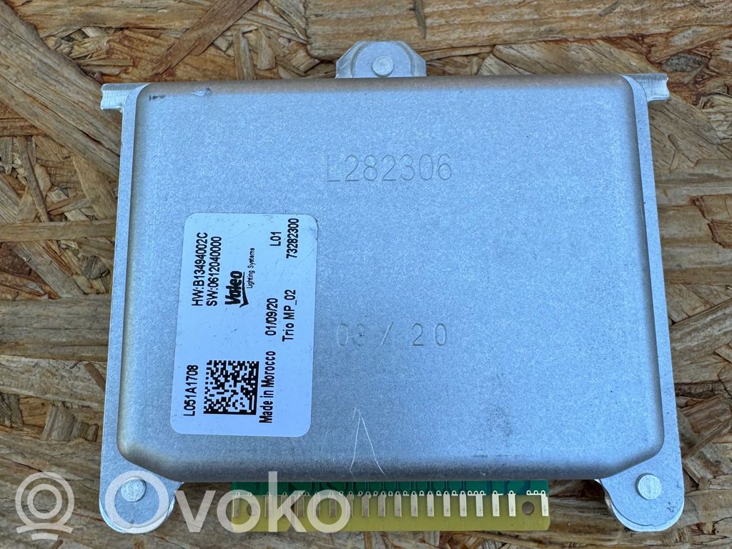 Opel Corsa F Módulo de control de balasto LED 