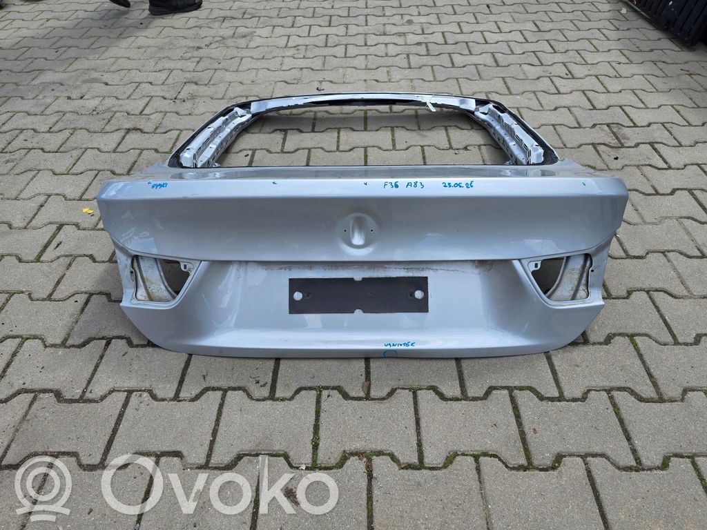BMW 4 F36 Gran coupe Tylna klapa bagażnika 