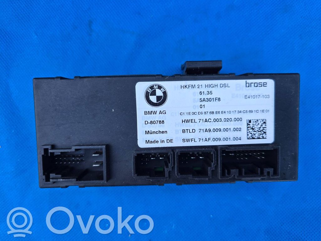 BMW 7 G70 Alte unități/module de control 