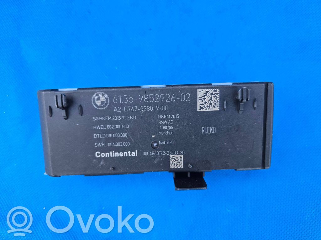 BMW 5 G30 G31 G38 Tailgate/trunk control unit/module 