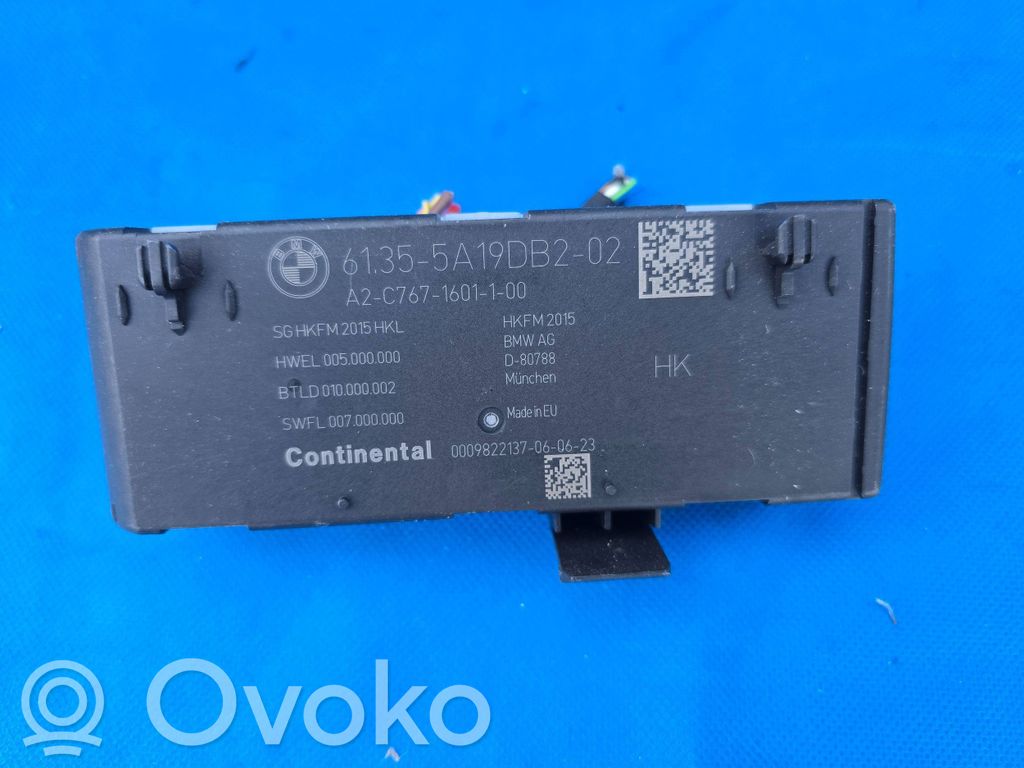 BMW 6 G32 Gran Turismo Tailgate/trunk control unit/module 