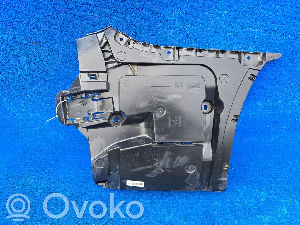 BMW 5 G30 G31 G38 Staffa di rinforzo montaggio del paraurti posteriore 