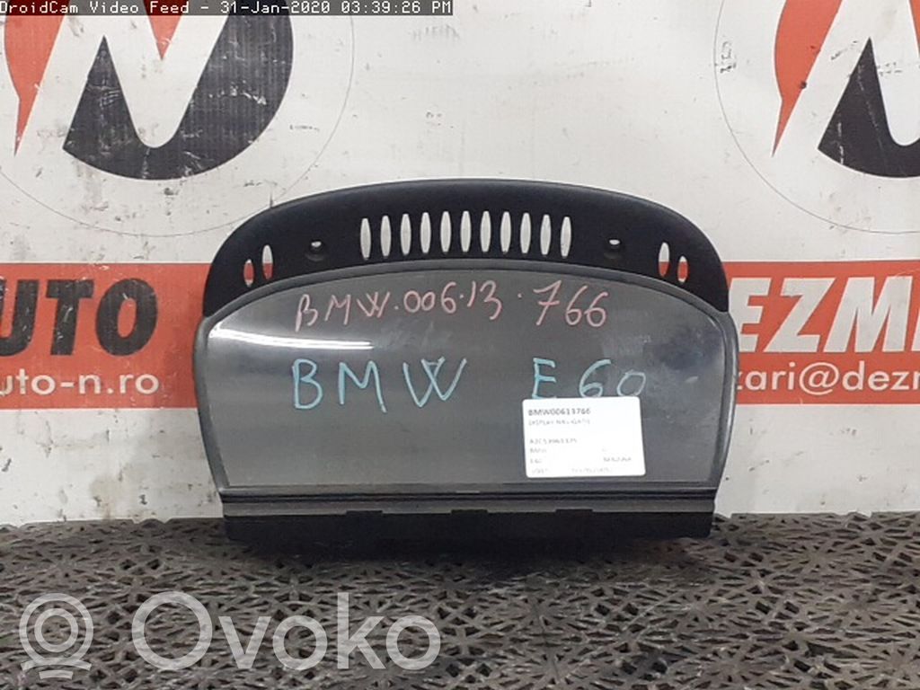 BMW 5 E60 E61 Экран/ дисплей / маленький экран 