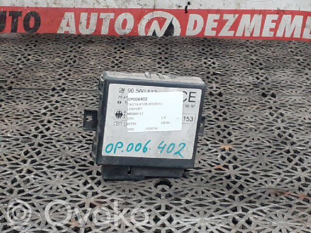 Opel Astra G Komforto modulis 