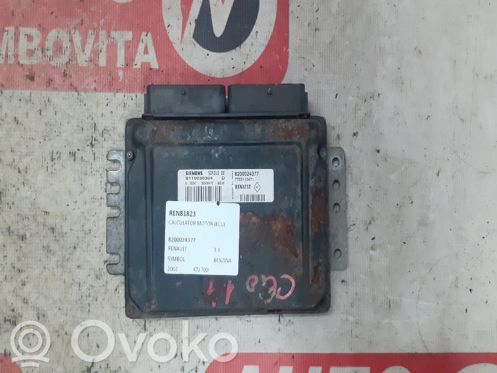 Renault Clio II Engine control unit/module 