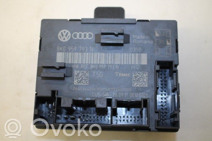 Audi A4 S4 B8 8K Unitate/modul de comandă închidere centralizată 