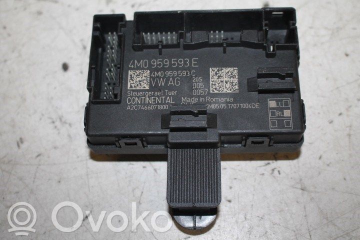 Door central lock control unit/module   4M0959593E,4M0959593E