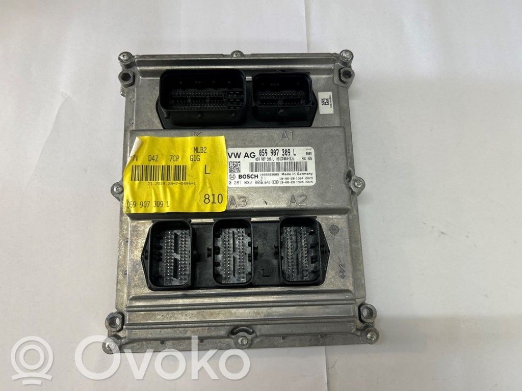 Sterownik / Moduł ECU   059907309L,8W0907401L8WA,059907309L,8W0907401L,8W0907401L8WA