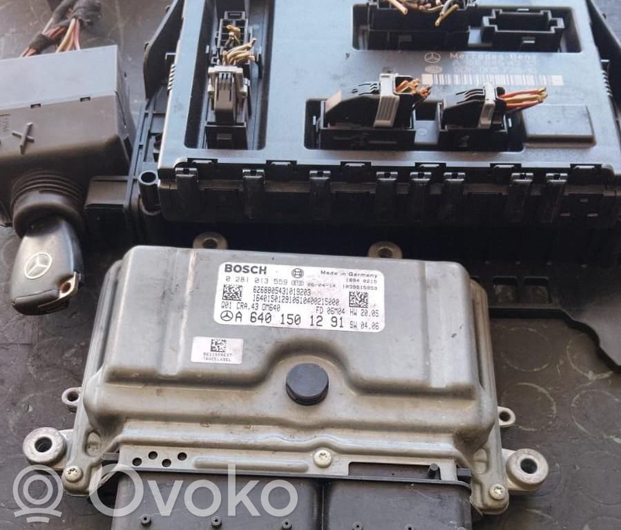 Mercedes-Benz A W169 Kit cu ECU motor și set închidere uși 