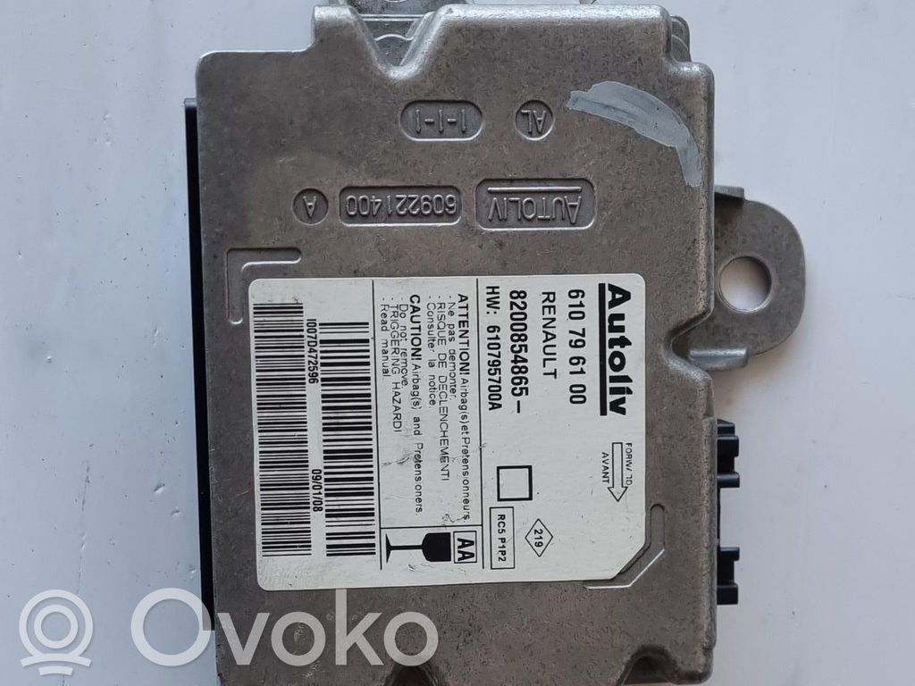 Module de contrôle airbag   8200375761,8200375761