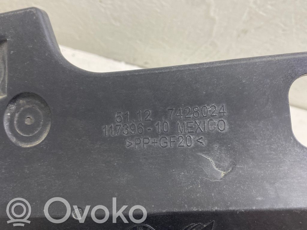 BMW 3 G20 G21 Soporte de montaje del parachoques trasero 