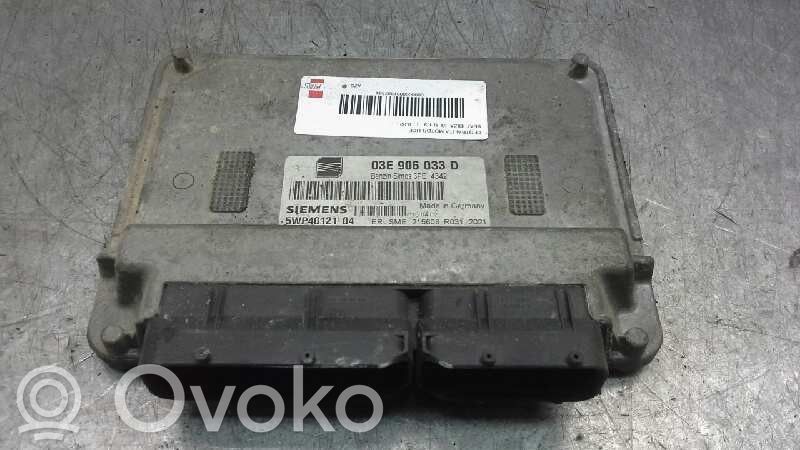 Engine control unit/module   03E906033D,3PE4342,5WP4012104