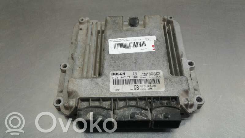 Engine control unit/module   0281017701,237100746R,237101337R