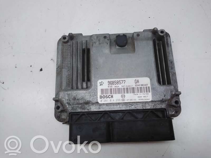 Engine control unit/module   96858577GA,0281014296,1039S16562