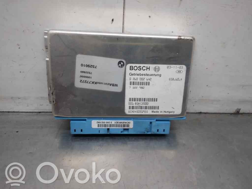 Unidad de control/módulo de la caja de cambios   5580488,7536607