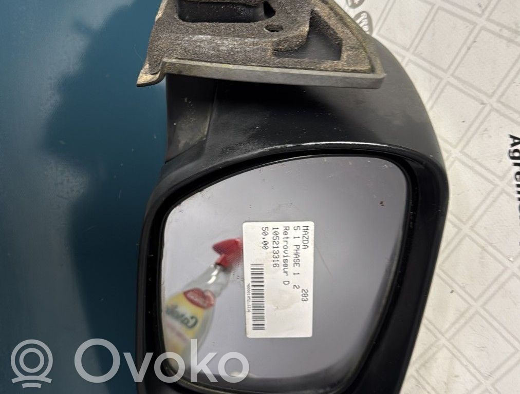 Mazda 5 Manual wing mirror 