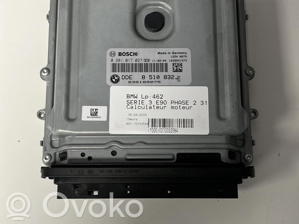 BMW 3 E90 E91 Engine control unit/module 
