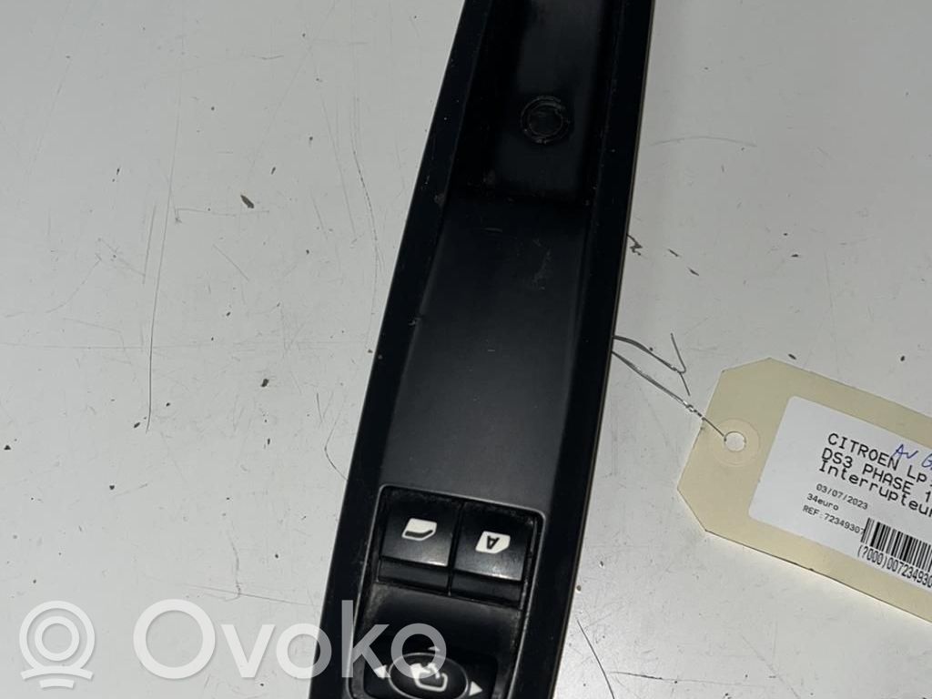 Citroen DS3 Electric window control switch 