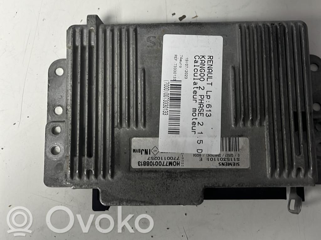 Renault Kangoo II Engine control unit/module 