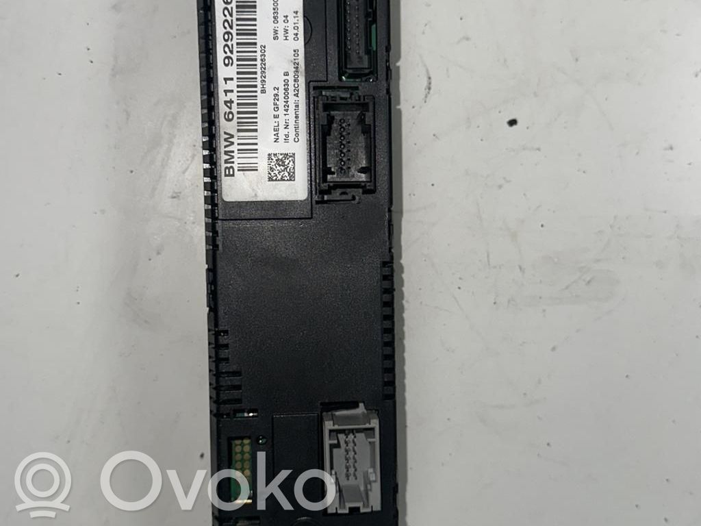 BMW X1 E84 Climate control unit 