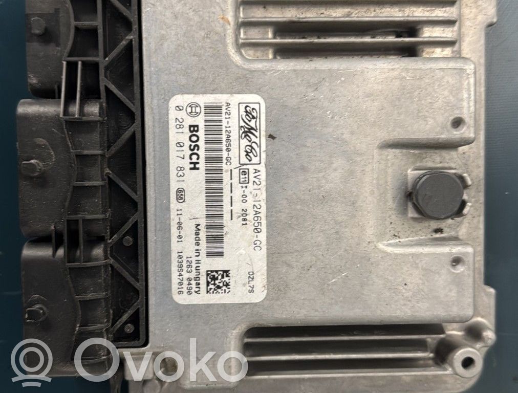 Ford Fiesta Unitate/modul de control motor 