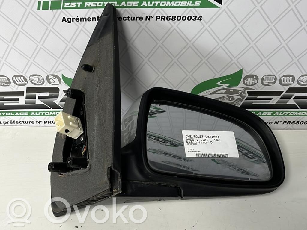 Chevrolet Aveo Espejo lateral manual 