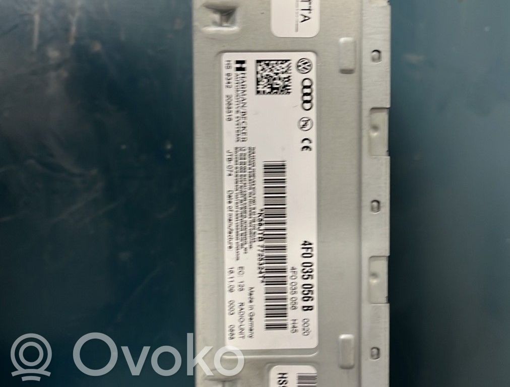 Audi Q5 SQ5 8R Unitate principală radio/CD/DVD/GPS 