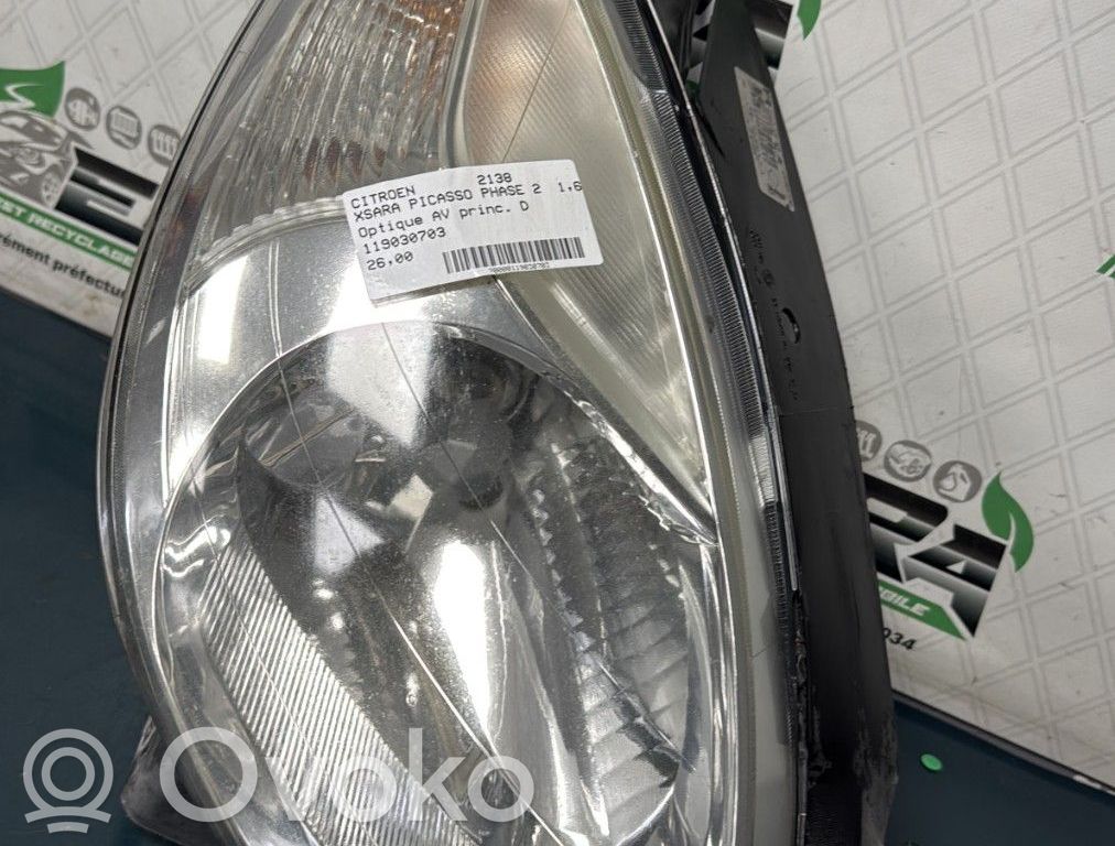 Citroen Xsara Picasso Lampa przednia 