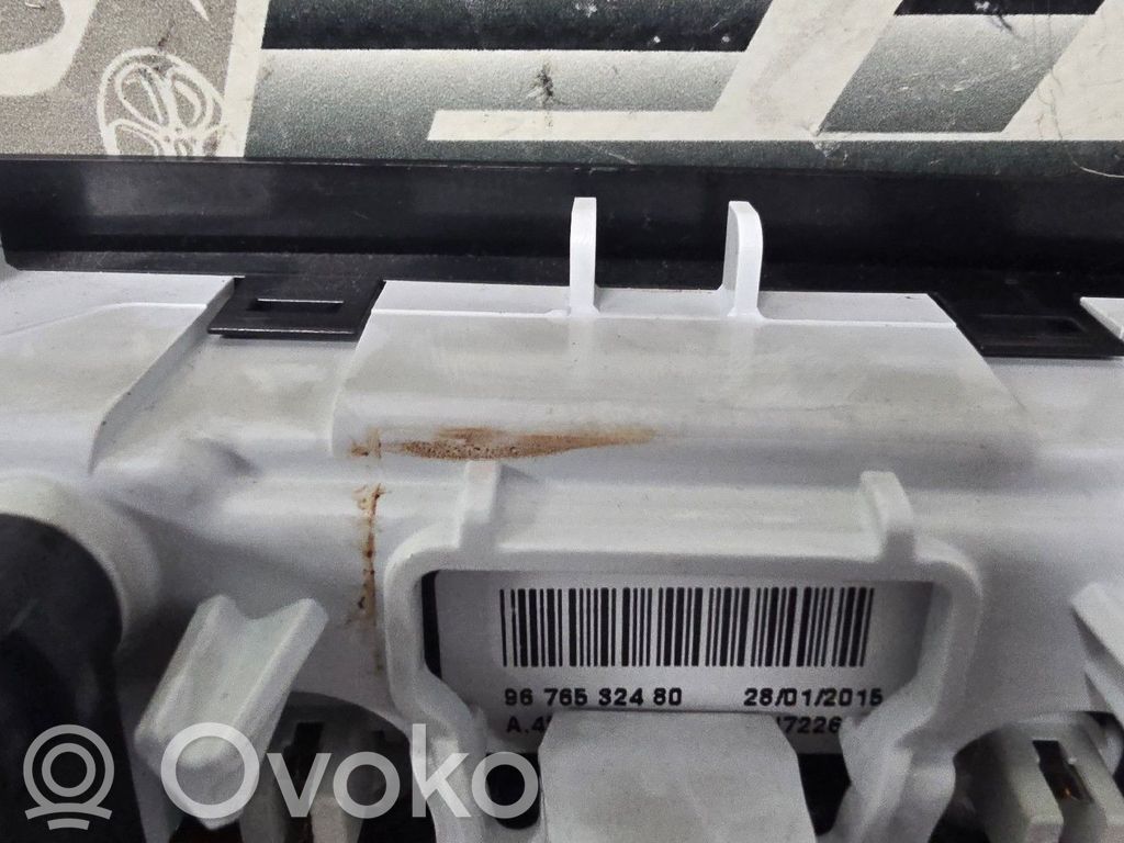Citroen Berlingo Climate control unit 