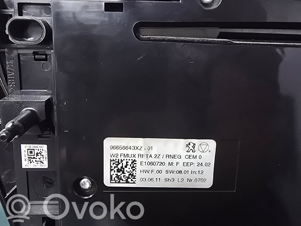 Peugeot 508 Climate control unit 