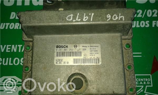 Engine control unit/module ECU   281001262,9624519580XUDBC02