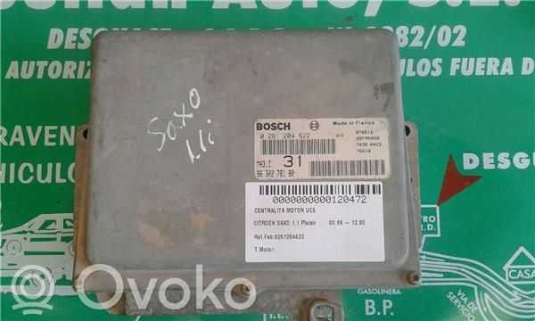 Citroen Saxo Komputer / Sterownik ECU silnika 