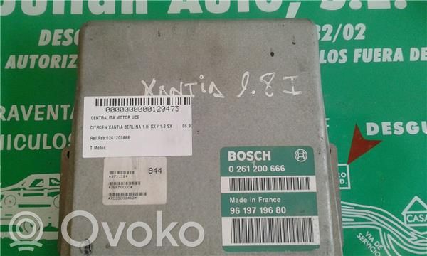Engine control unit/module ECU   261200666,9619719680
